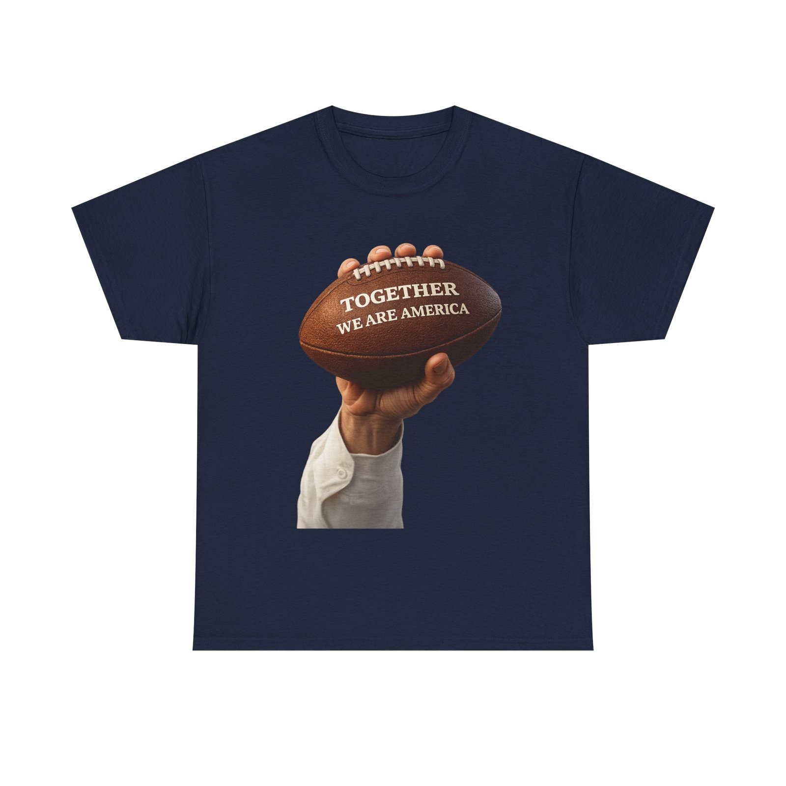 Together We Are America Bunny Football Shirt