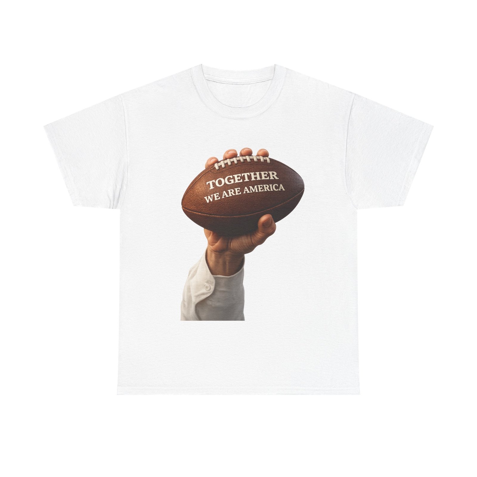 Together We Are America Bunny Football Shirt
