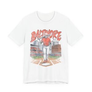 Baltimore Baseball Skeleton T‑Shirt