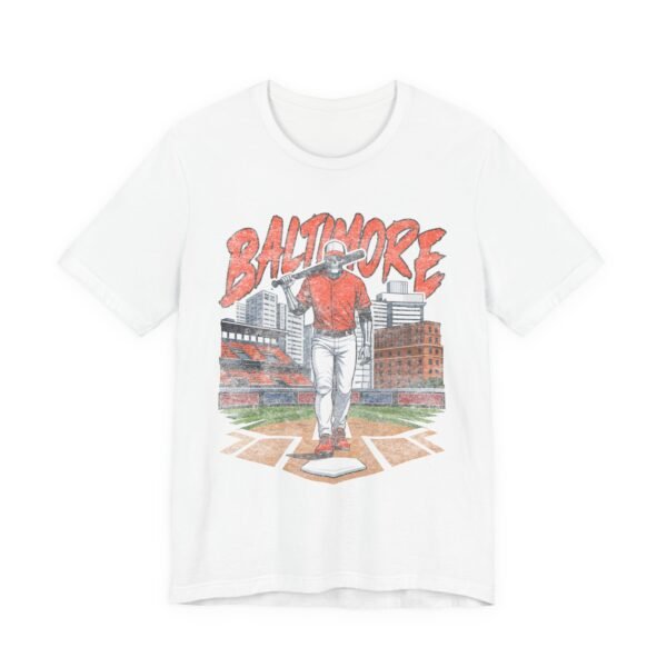 Baltimore Baseball Skeleton T‑Shirt