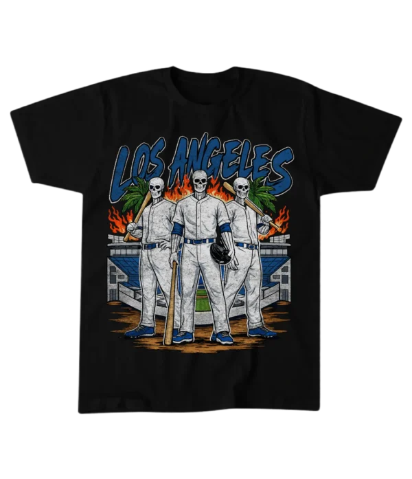 LOS ANGELES BASEBALL T-SHIRT