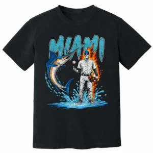 MIAMI BASEBALL T-SHIRT