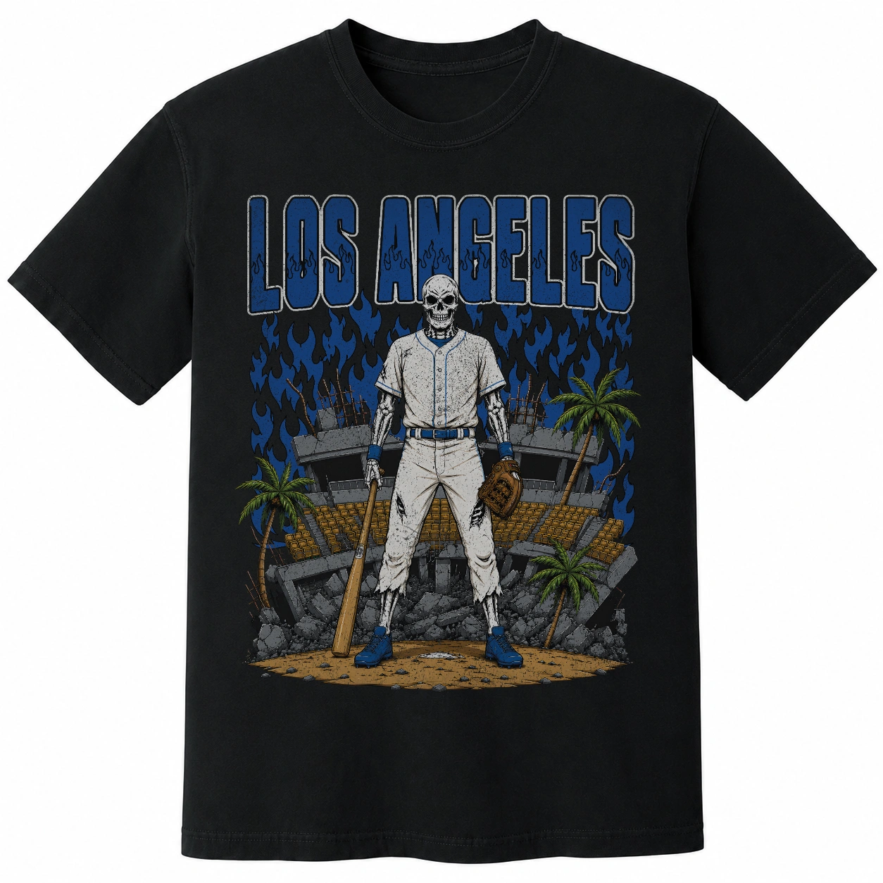 Los Angeles Dodgers LOS ANGELES "BLUE" BASEBALL