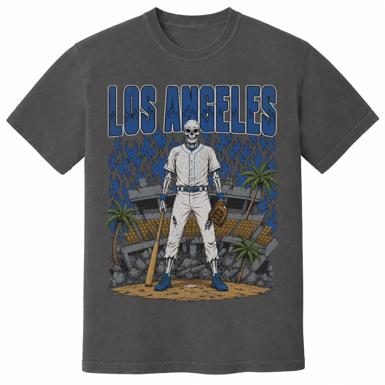 Los Angeles Dodgers LOS ANGELES "BLUE" BASEBALL