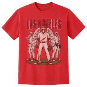 LOS ANGELES “RED” BASEBALL - product view 2