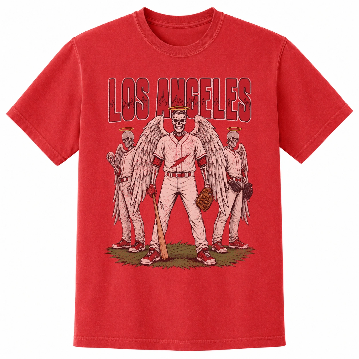 Los Angeles Angels LOS ANGELES “RED” BASEBALL