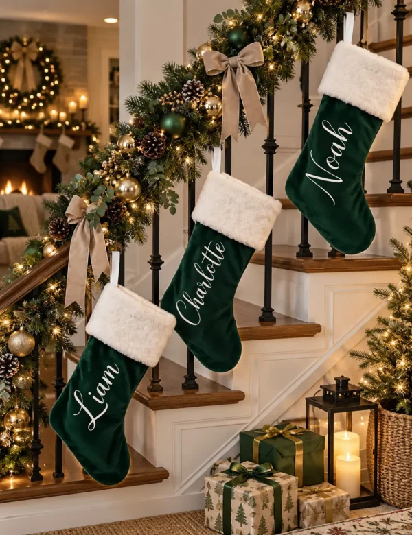 ChatGPT Image Sep 23, 2026, 03_47_52 AM (4) Personalized Family Christmas Stockings Set of 2 – Custom Name Holiday Keepsake