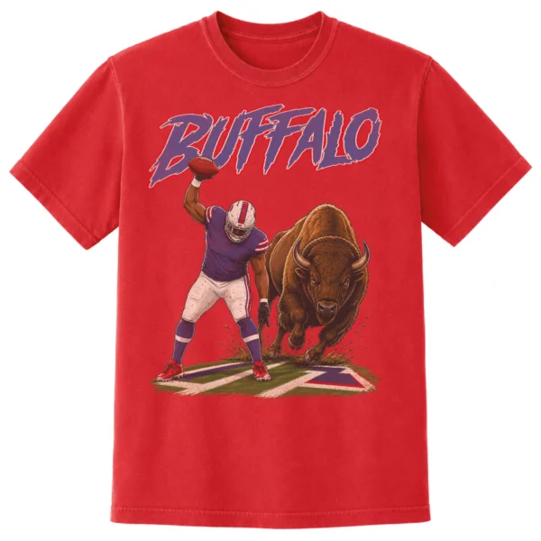 BUFFALO FOOTBALL T-SHIRT - product view 5