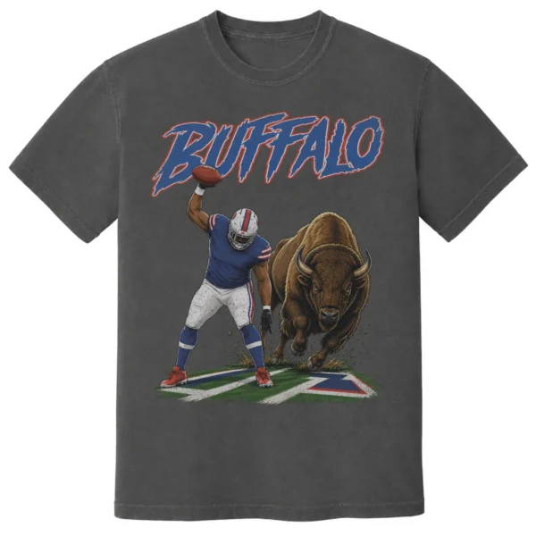 BUFFALO FOOTBALL T-SHIRT - product view 4