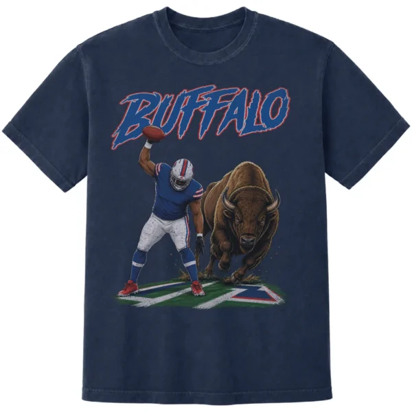 BUFFALO FOOTBALL T-SHIRT - product view 3