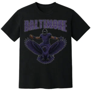 Baltimore Ravens Football Shirt | Vintage Comfort Colors Tee