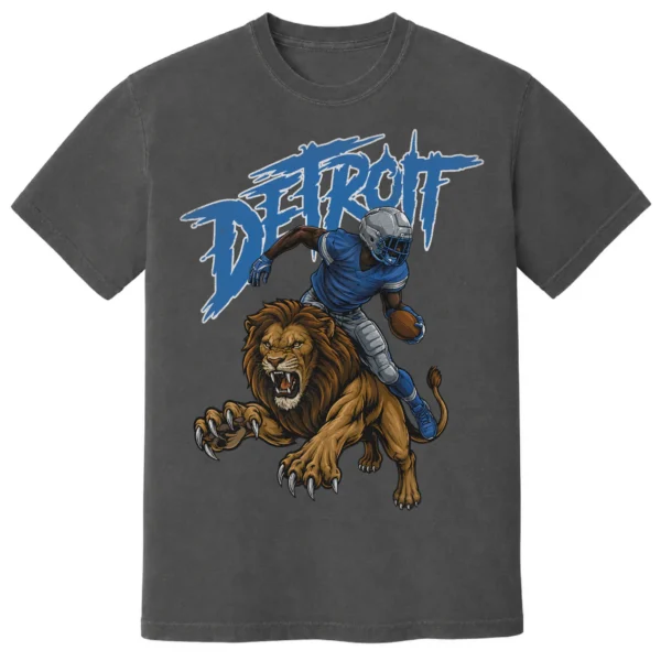 DETROIT FOOTBALL T-SHIRT - product view 4