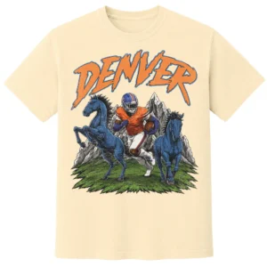 DENVER FOOTBALL T-SHIRT - product view 2