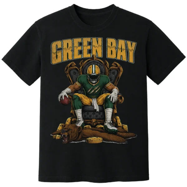 GREEN BAY FOOTBALL T-SHIRT - product view 7