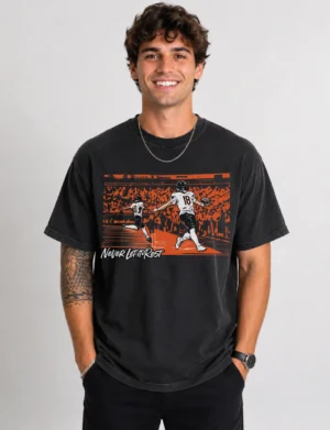 Best Chicago Football C.W18 and L.B10 Never Let It Rest Shirt CHICAGO FOOTBALL C.W18 and L.B10 III Never Let It Rest T-Shirt