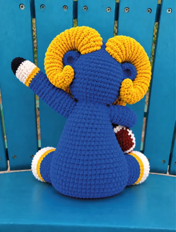 Football Ram Amigurumi Crochet Pattern - product view 3