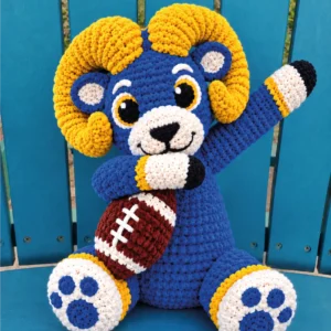 Football Ram Amigurumi Crochet Pattern - product view 2