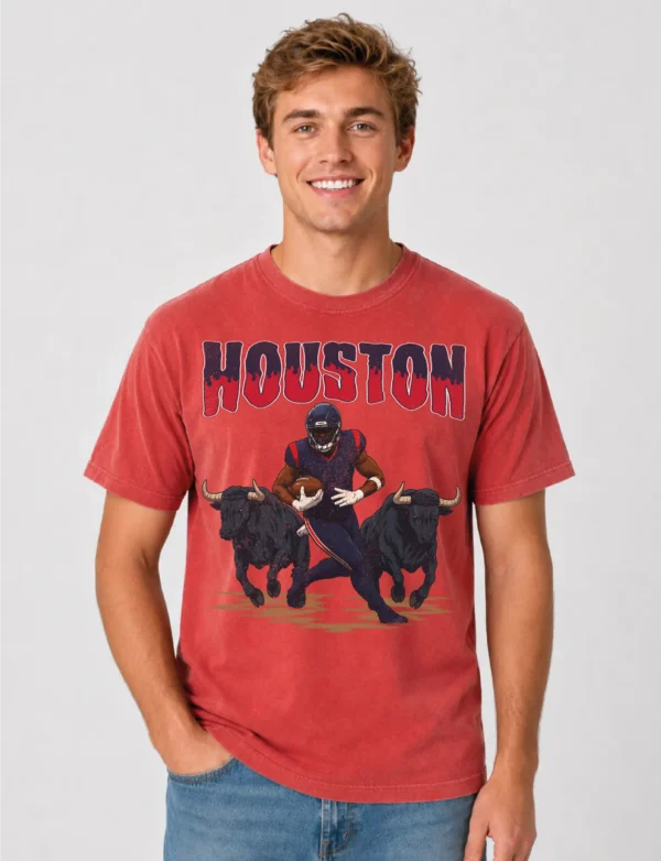 HOUSTON FOOTBALL T-SHIRT
