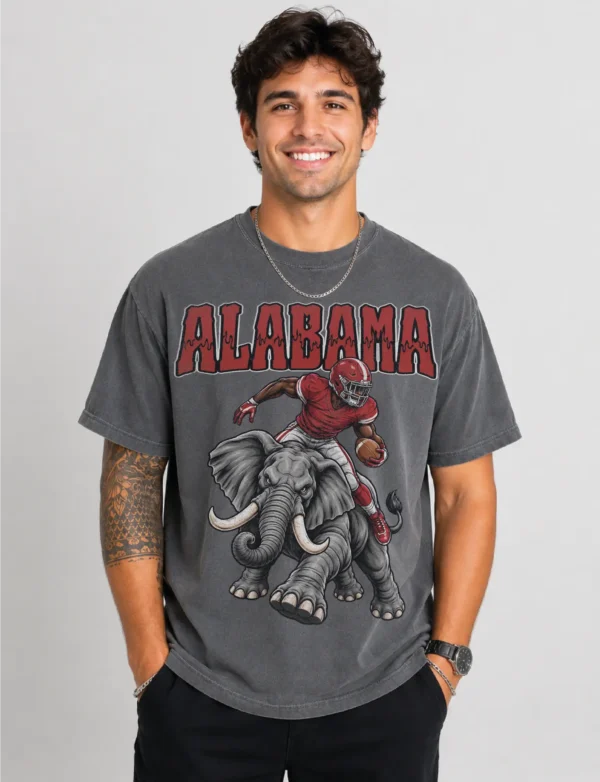 ALABAMA FOOTBALL v4 T-SHIRT