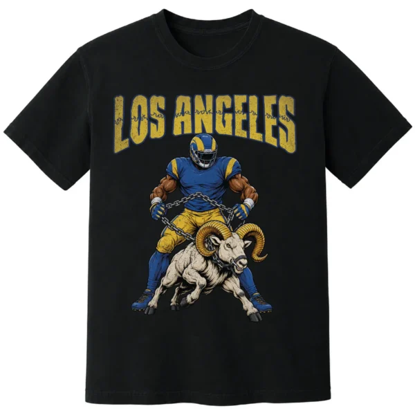 LOS ANGELES FOOTBALL v2 T-SHIRT - product view 7