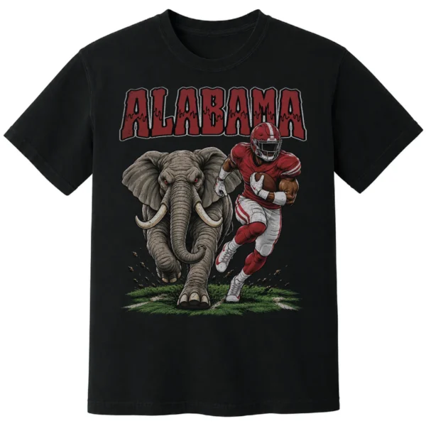ALABAMA FOOTBALL T-SHIRT - product view 7