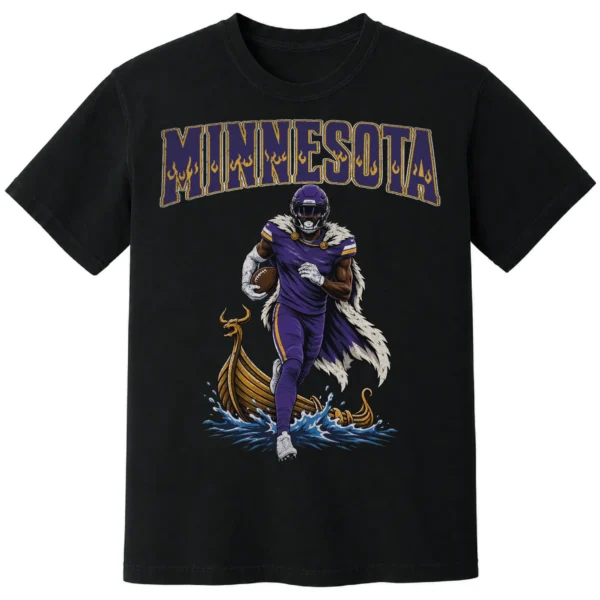 Minnesota Football Football Shirt MINNESOTA FOOTBALL T-SHIRT - product view 7