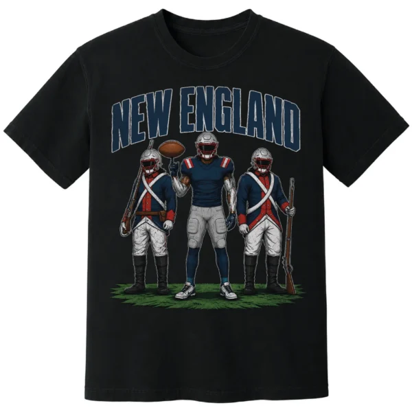 NEW ENGLAND FOOTBALL T-SHIRT - product view 7