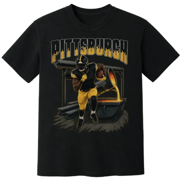 PITTSBURGH FOOTBALL T-SHIRT - product view 7
