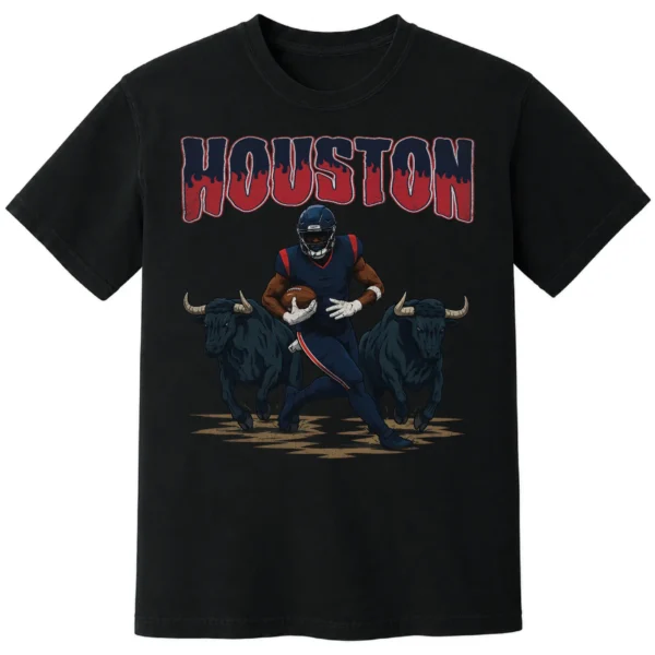 HOUSTON FOOTBALL T-SHIRT - product view 7