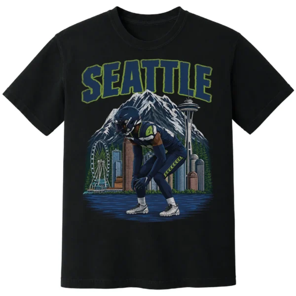 SEATTLE FOOTBALL T-SHIRT - product view 7