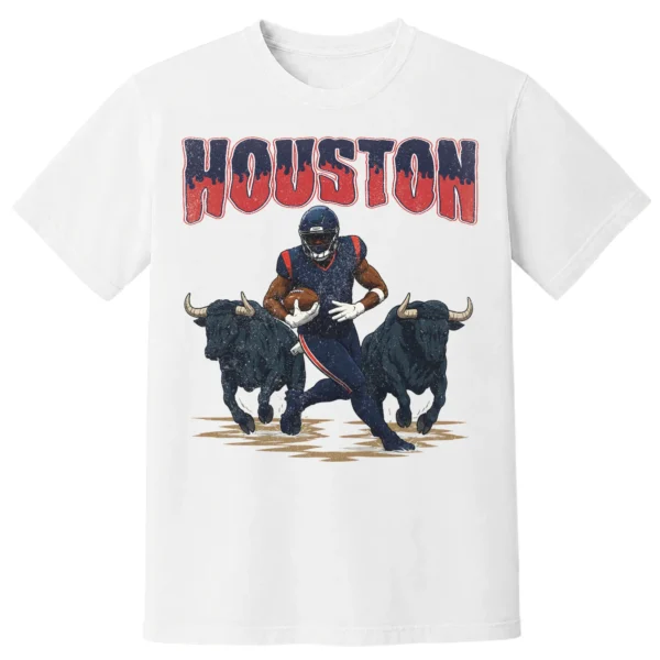 HOUSTON FOOTBALL T-SHIRT - product view 6