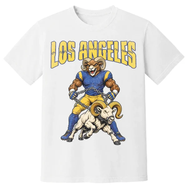 LOS ANGELES FOOTBALL v4 T-SHIRT - product view 6