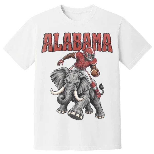 ALABAMA FOOTBALL v4 T-SHIRT - product view 6
