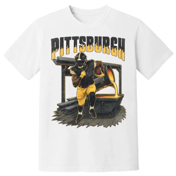 PITTSBURGH FOOTBALL T-SHIRT - product view 6