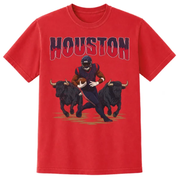 HOUSTON FOOTBALL T-SHIRT - product view 5