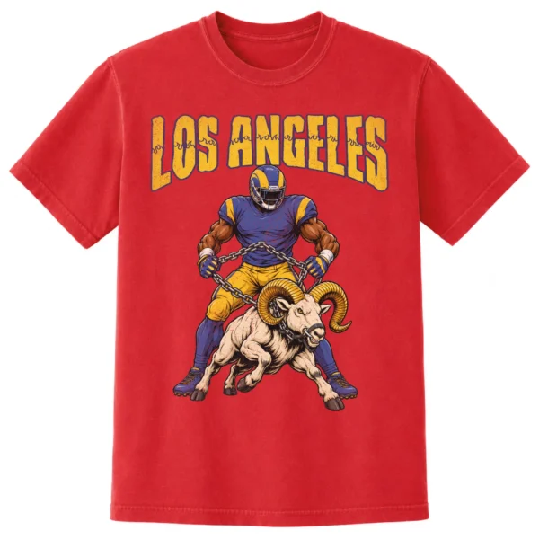 LOS ANGELES FOOTBALL v2 T-SHIRT - product view 5