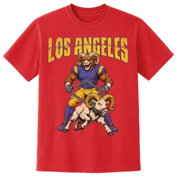 LOS ANGELES FOOTBALL v4 T-SHIRT - product view 5