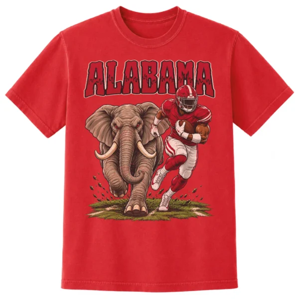 ALABAMA FOOTBALL T-SHIRT - product view 5