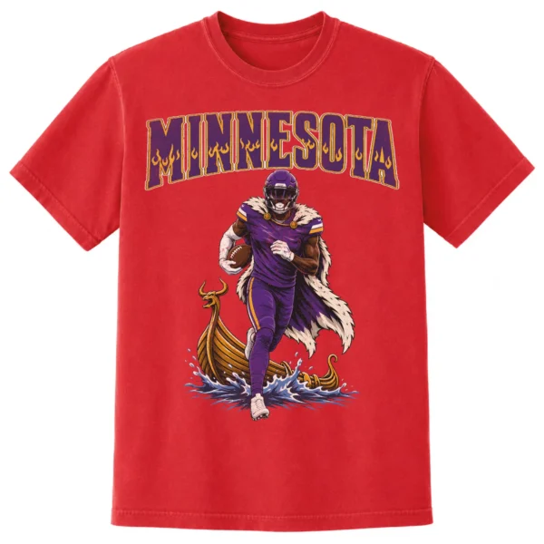 Minnesota Football Football Shirt MINNESOTA FOOTBALL T-SHIRT - product view 5