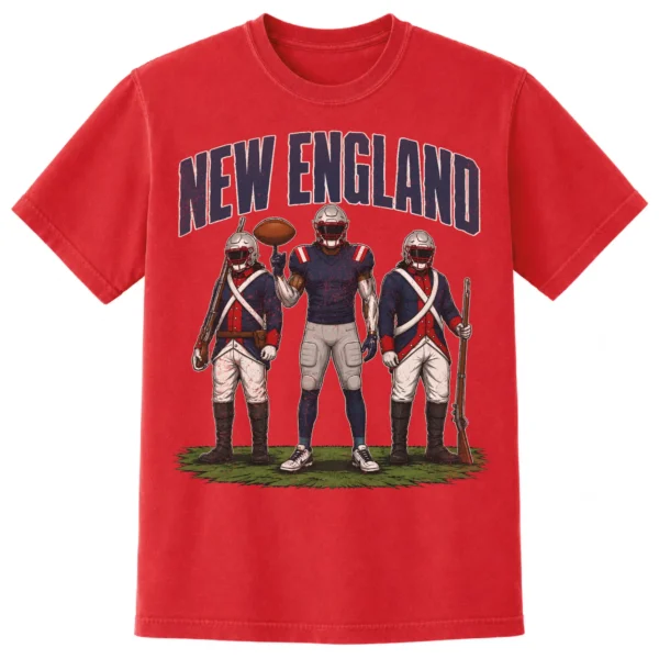 NEW ENGLAND FOOTBALL T-SHIRT - product view 5