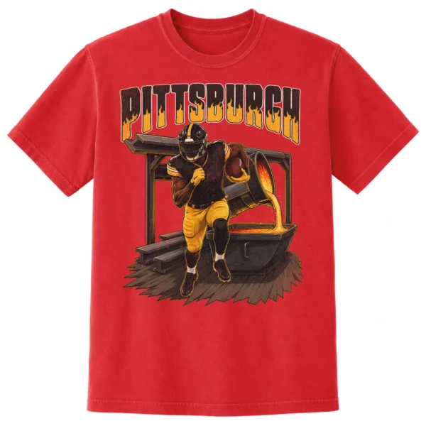 PITTSBURGH FOOTBALL T-SHIRT - product view 5