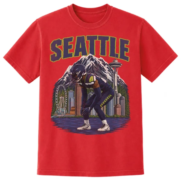 SEATTLE FOOTBALL T-SHIRT - product view 5