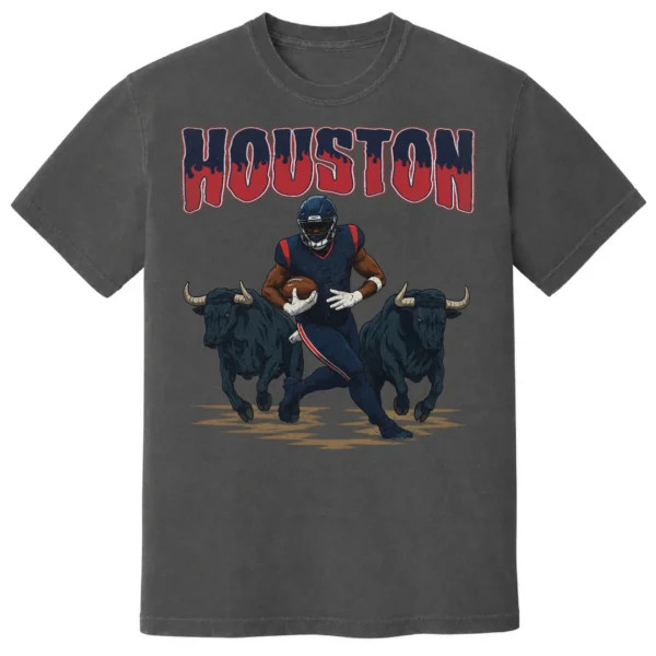 HOUSTON FOOTBALL T-SHIRT - product view 4