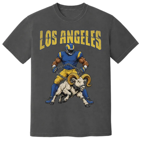 LOS ANGELES FOOTBALL v2 T-SHIRT - product view 4