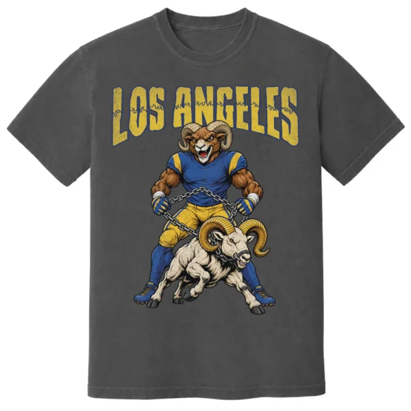 LOS ANGELES FOOTBALL v4 T-SHIRT - product view 4