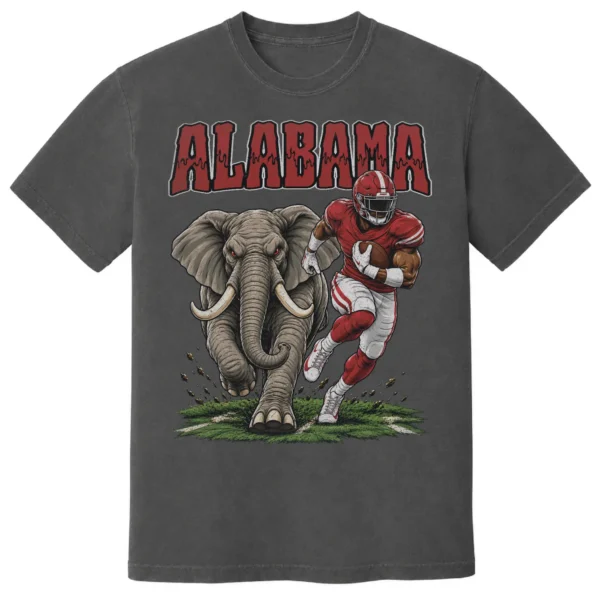 ALABAMA FOOTBALL T-SHIRT - product view 4