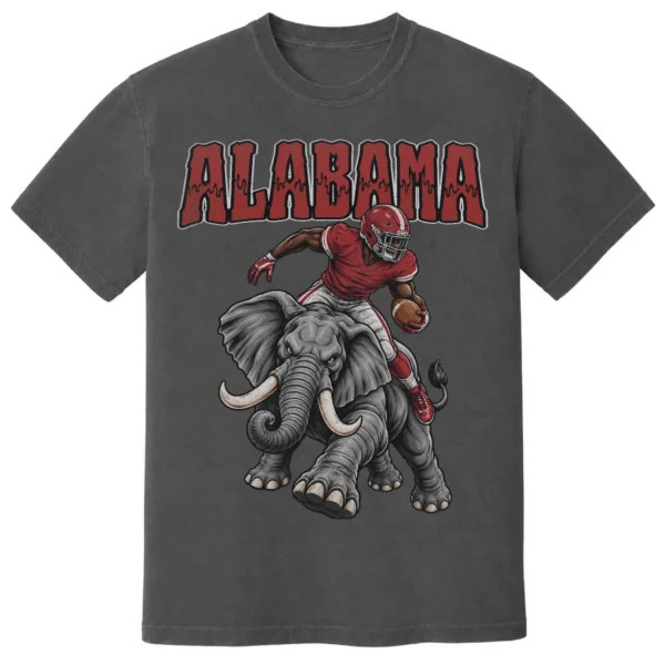 ALABAMA FOOTBALL v4 T-SHIRT - product view 4