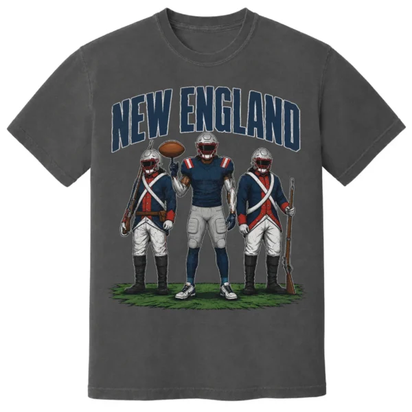 NEW ENGLAND FOOTBALL T-SHIRT - product view 4