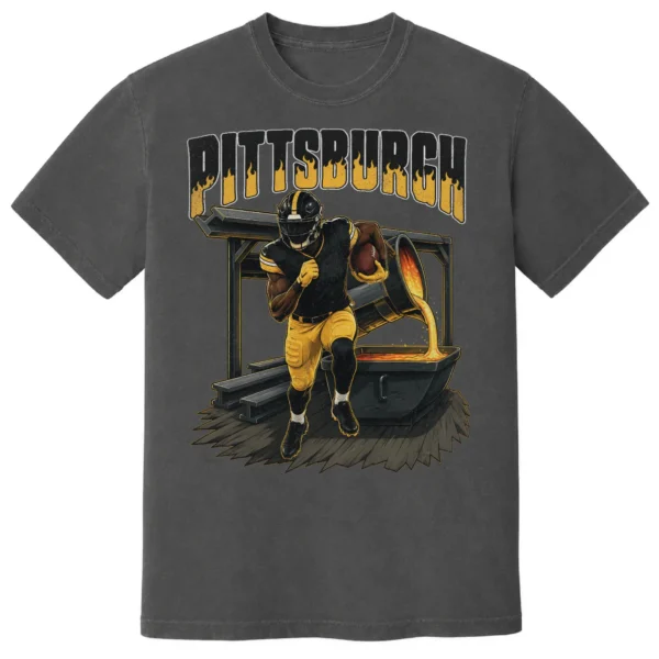 PITTSBURGH FOOTBALL T-SHIRT - product view 4