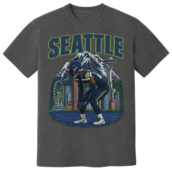 SEATTLE FOOTBALL T-SHIRT - product view 4